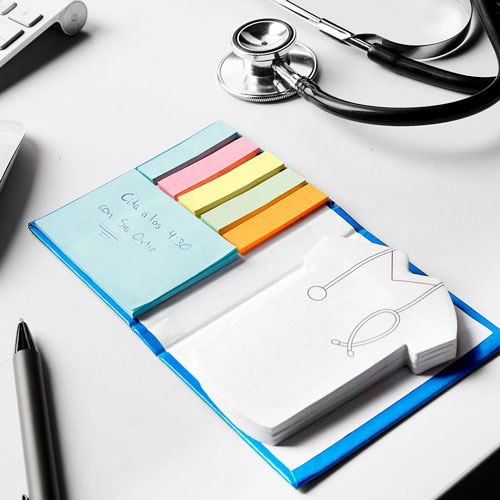 HL 045 PORTA NOTAS DOCTOR