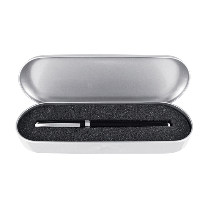 BL-011 BOLIGRAFO METALICO PRAGA, NEGRO