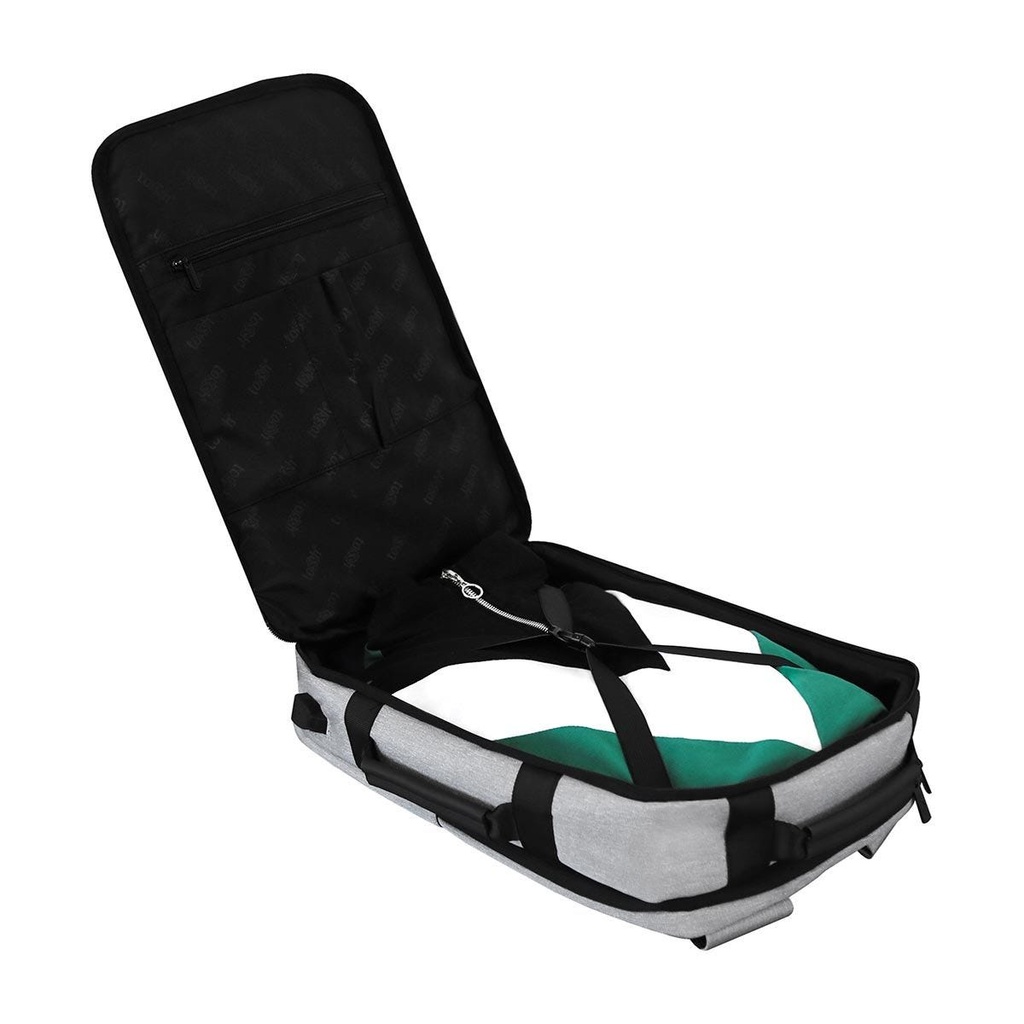 SIN 408 MOCHILA-PORTAFOLIO SULLIVAN EN GRIS