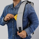 SIN 408 MOCHILA-PORTAFOLIO SULLIVAN EN GRIS