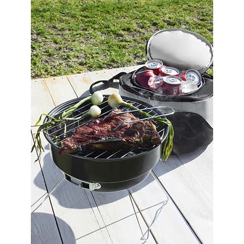 BBQ 002 ASADOR CON HIELERA CAMPING