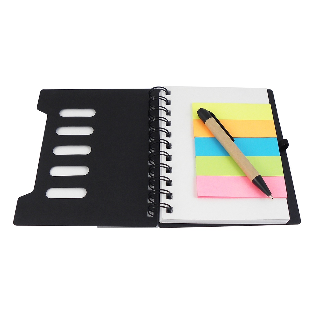 LB-025 LIBRETA ECOLOGICA, NEGRO