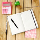 LB-035 LIBRETA TRICOLOR NARA, VERDE