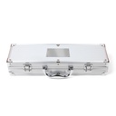 HM-018 SET DE BBQ DE 4 PIEZAS, PLATA