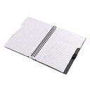 LB-059 LIBRETA KANGAR, NEGRO