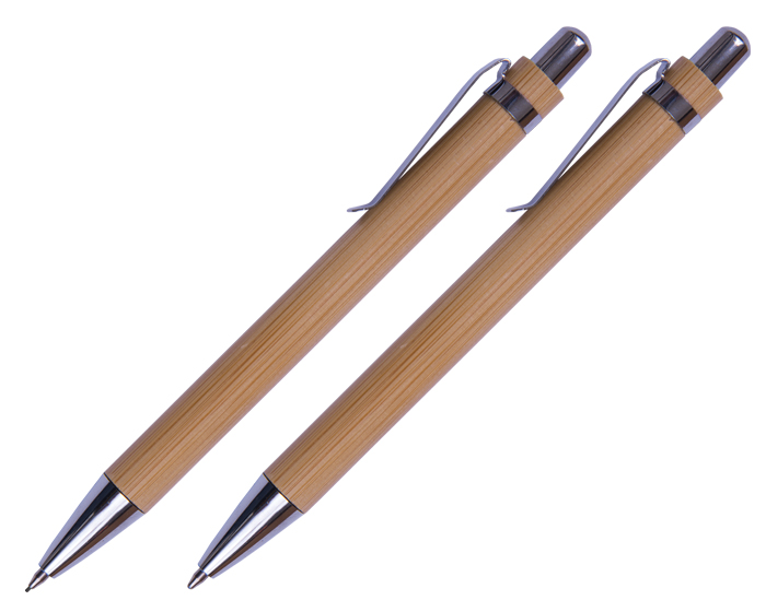 A2749 SET DE BOLÍGRAFOS ECOLÓGICOS HAITÍ, CAFE