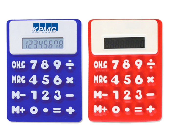 RC04 CALCULADORA SILICON RC04 ROJO