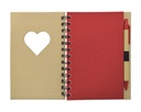 A2776 LIBRETA ECOLOGICA CORAZÓN LOVELY