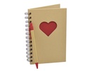 A2776 LIBRETA ECOLOGICA CORAZÓN LOVELY