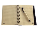 LIB2043 LIBRETA ECOLOGICA C/BOLIGRAFO ISIS