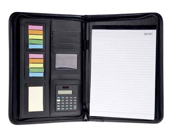 OF842 CARPETA OMEGA, NEGRO