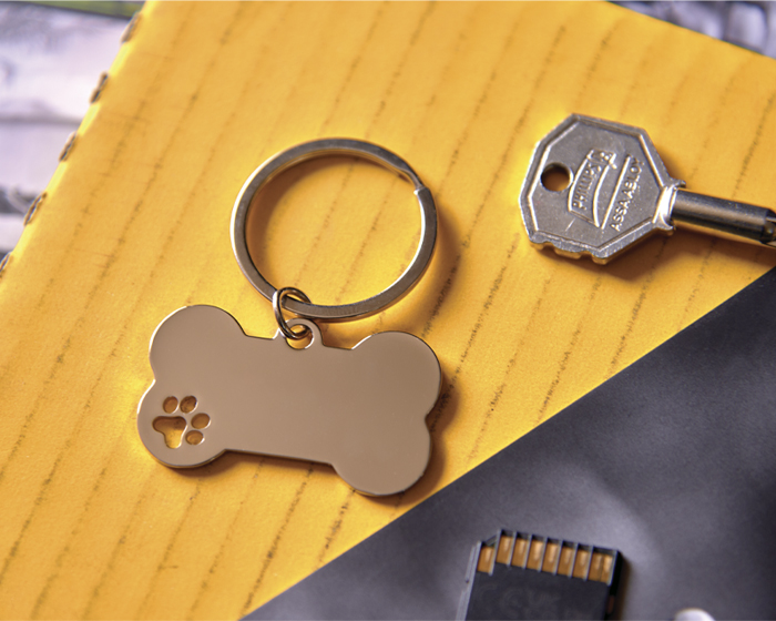 A2962 LLAVERO EN FORMA DE HUESO GOOFY