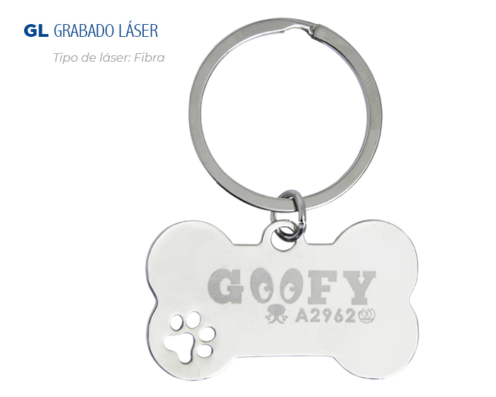 A2962 LLAVERO EN FORMA DE HUESO GOOFY