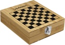 T667 SET DE VINO CON JUEGO DE AJEDREZ"CHESSY"