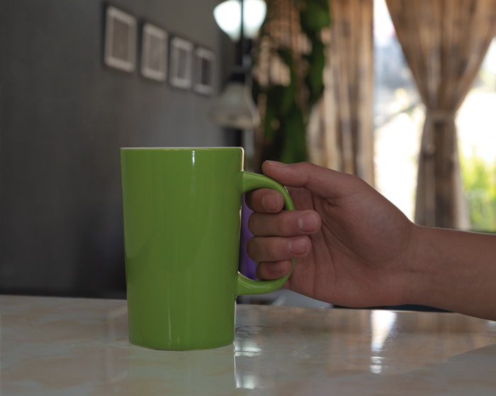 A2713 TARRO CÓNICO BICOLOR LATTE
