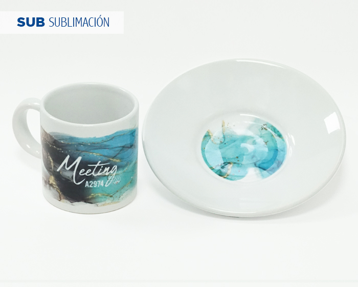 A2974 JUEGO DE TAZAS CON PLATO MEETING