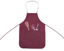 A2979 MANDIL CON BOLSA FRONTAL OROPEZA