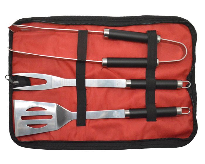 BBQ4523 SET PARA ASADO CON BOLSA MAR Y TIERRA