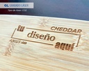 A3023 TABLA DE QUESOS DE BAMBÚ CHEDDAR