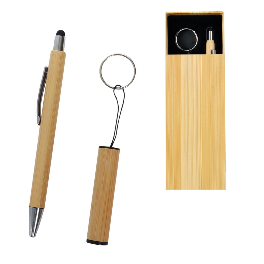 O 124 SET DE BAMBU MAO