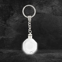 MK 044 LLAVERO EN FORMA DE OCTAGONO Y LUZ VIDRE