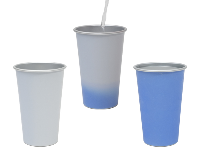 A3175 VASO DE ALUMINIO CAMALEÓN