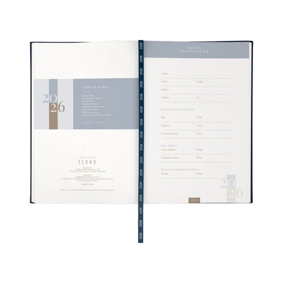 AGD 026 AGENDA DIARIA CLÁSICA 2026