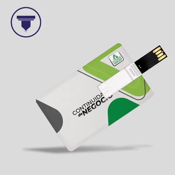 USB-0001 Tarjeta con 16 GB de memoria.
