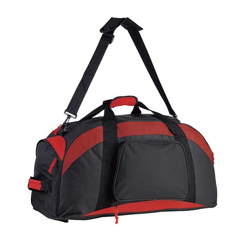 SIN 028 MALETA TRAVEL  (Bordado, Color Rojo)