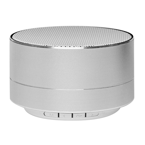 EC713 BOCINA "VEGAS" (Grabado láser, Color Plata)