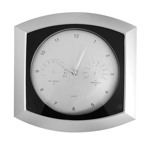 R52 RELOJ DE PARED "WEATHER STATION" (Serigrafía)