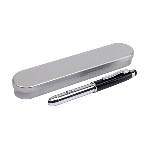 T312 BOLÍGRAFO Y PUNTERO METÁLICO "TOUCH"