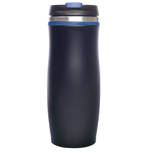 T456 MUG "SILUET BLACK" (Grabado láser, Royal Blue)