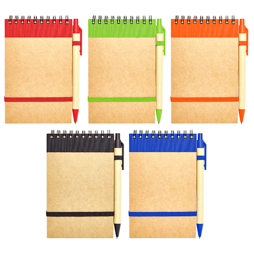 T402 ANOTADOR ECOLÓGICO CON BOLÍGRAFO