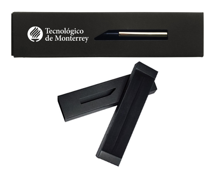 A2174 CAJA PARA BOLIGRAFO LENS (Serigrafía)