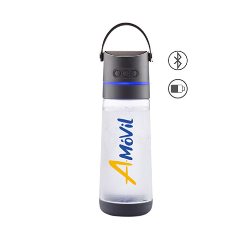 A2434 CILINDRO DE TRITAN CON BOCINA BLUETOOTH SOUNDTEK