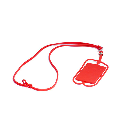 A2439 COLLAR PORTA CELULAR CON TARJETERO LASTIC