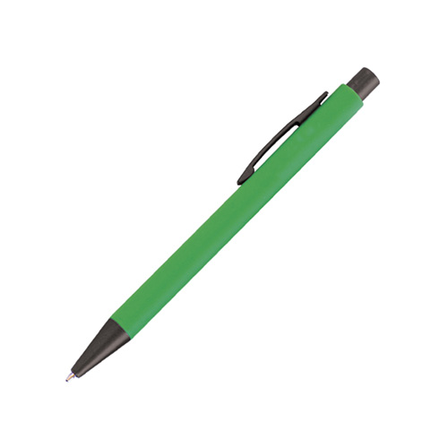 A2438 BOLIGRAFO DE PLÁSTICO LOG (Serigrafía, Verde Manzana)