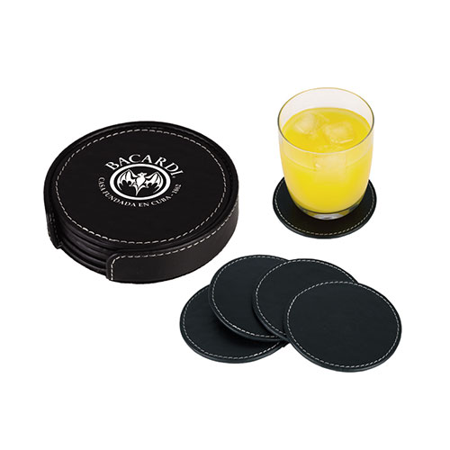 A2293 JGO. 4 PORTAVASOS REDONDO PINOT