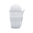 A2653 VASO DOBLE PARED CON CUCHARA FROYO