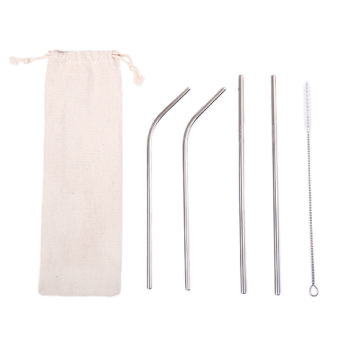 A2647 KIT ECOLÓGICO DE POPOTES ACERO INOX. CLEAN