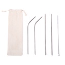 A2647 KIT ECOLÓGICO DE POPOTES ACERO INOX. CLEAN