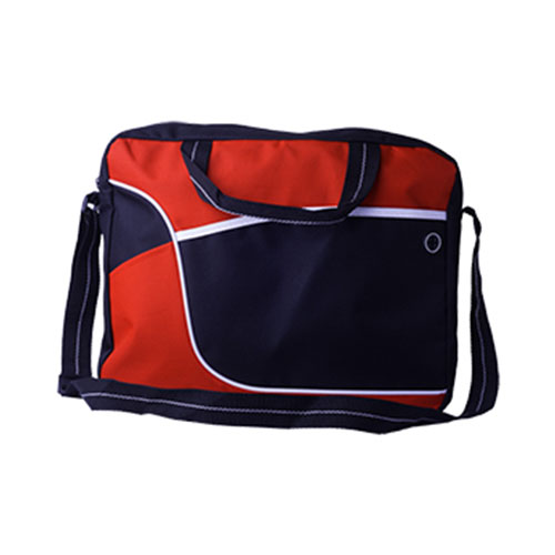 A2166 BOLSA TIPO PORTAFOLIO MARLENE (Bordado, Color Rojo)
