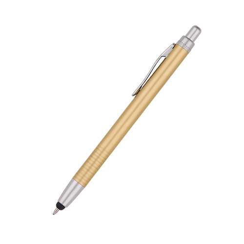 A2332 BOLÍGRAFO DE ALUMINIO BRAD (Grabado láser, Oro)