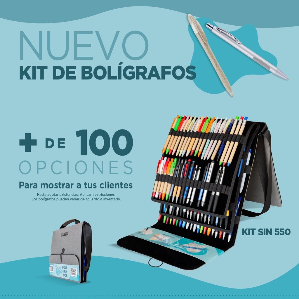 KIT SIN 550 KIT DE BOLÍGRAFOS