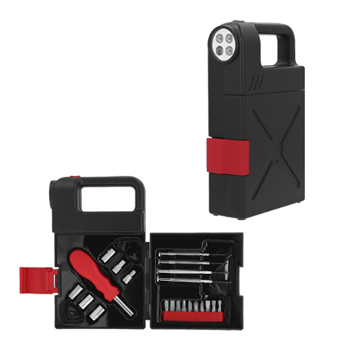 HR 031 SET DE HERRAMIENTAS BUZZ, NEGRO