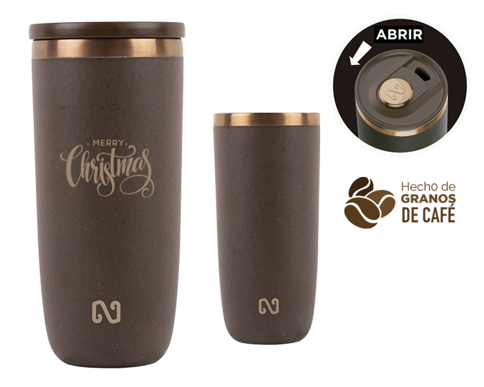 A2868 TERMO DE GRANO DE CAFÉ NAYAD NEO -TAPA DESLIZABLE