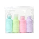 HM-042 SET DE 4 BOTELLAS MADURAI, BLANCO