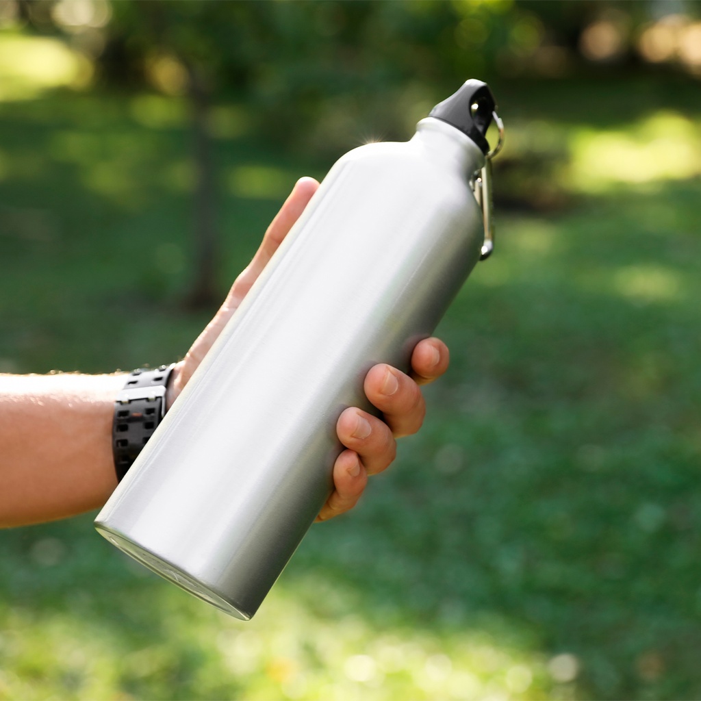 TE-014 TERMO METALICO , PLATA