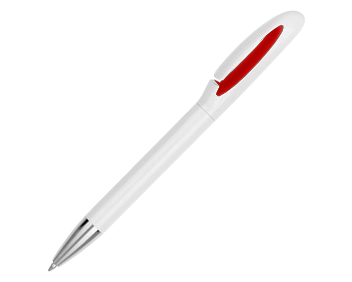 A2266 BOLIGRAFO PLÁSTICO NADIA (Serigrafía, Color Rojo)